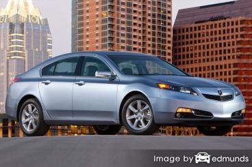 Insurance quote for Acura TL in Cleveland