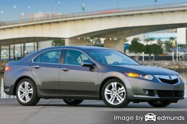 Insurance rates Acura TSX in Cleveland