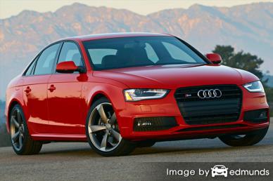 Insurance rates Audi S4 in Cleveland