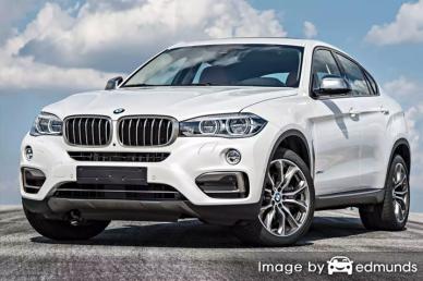 Insurance rates BMW X6 in Cleveland