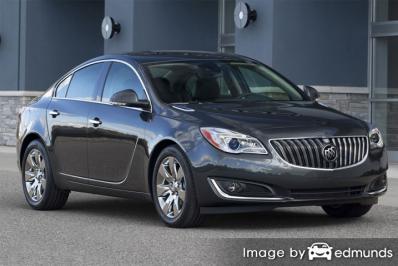 Insurance rates Buick Regal in Cleveland