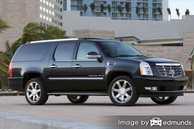 Insurance rates Cadillac Escalade ESV in Cleveland