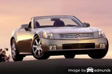 Insurance rates Cadillac XLR in Cleveland