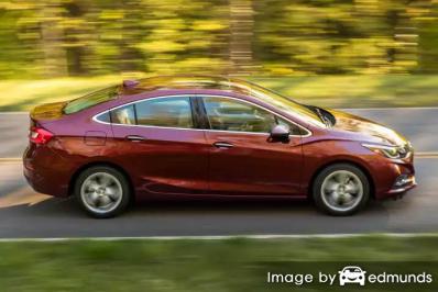 Insurance rates Chevy Cruze in Cleveland