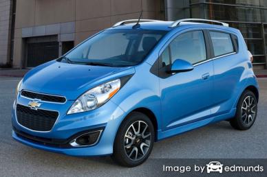 Insurance rates Chevy Spark in Cleveland