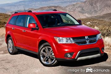 Insurance rates Dodge Journey in Cleveland