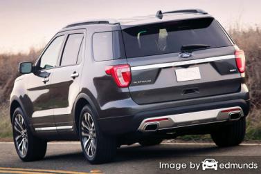 Insurance quote for Ford Explorer in Cleveland