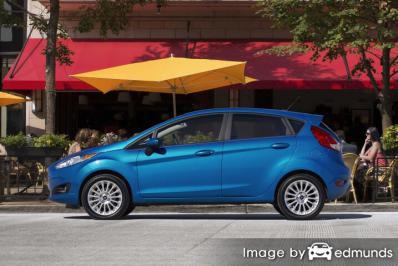 Insurance rates Ford Fiesta in Cleveland