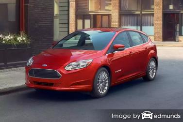 Insurance rates Ford Focus in Cleveland