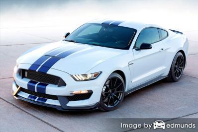 Insurance rates Ford Shelby GT350 in Cleveland