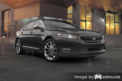 Insurance rates Ford Taurus in Cleveland