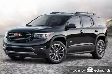 Insurance rates GMC Acadia in Cleveland