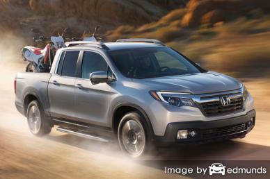 Insurance rates Honda Ridgeline in Cleveland