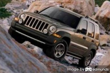 Insurance rates Jeep Liberty in Cleveland