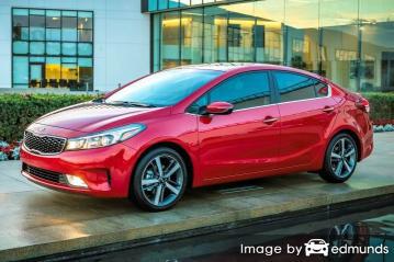 Insurance rates Kia Forte in Cleveland