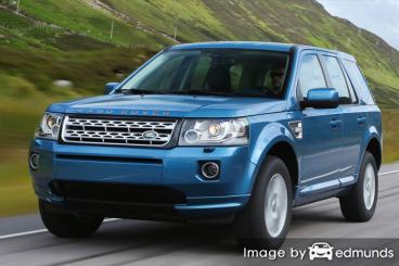 Insurance rates Land Rover LR2 in Cleveland