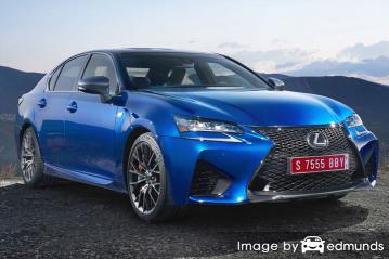 Insurance rates Lexus GS F in Cleveland