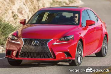 Insurance rates Lexus IS 200t in Cleveland