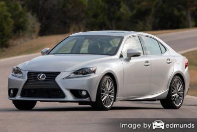 Insurance rates Lexus IS 250 in Cleveland