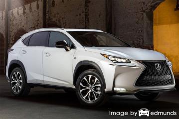 Insurance rates Lexus NX 200t in Cleveland