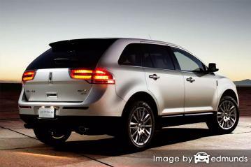 Insurance rates Lincoln MKX in Cleveland