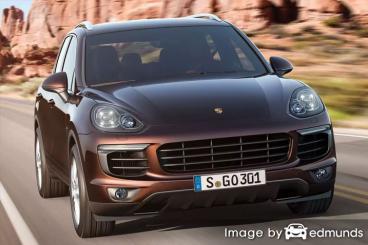 Insurance rates Porsche Cayenne in Cleveland