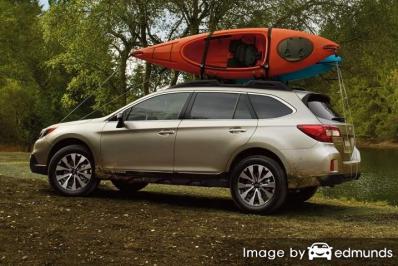 Insurance rates Subaru Outback in Cleveland