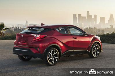 Insurance rates Toyota C-HR in Cleveland