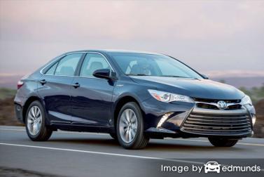 Insurance rates Toyota Camry Hybrid in Cleveland