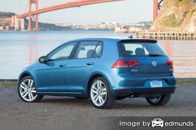 Discount Volkswagen Golf insurance